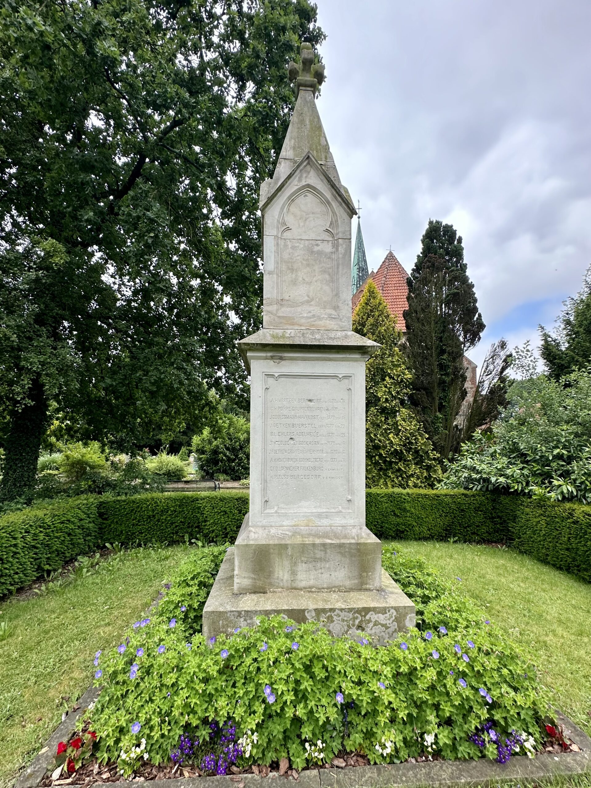 Kriegerdenkmal von 1870/71 in Ganderkesee